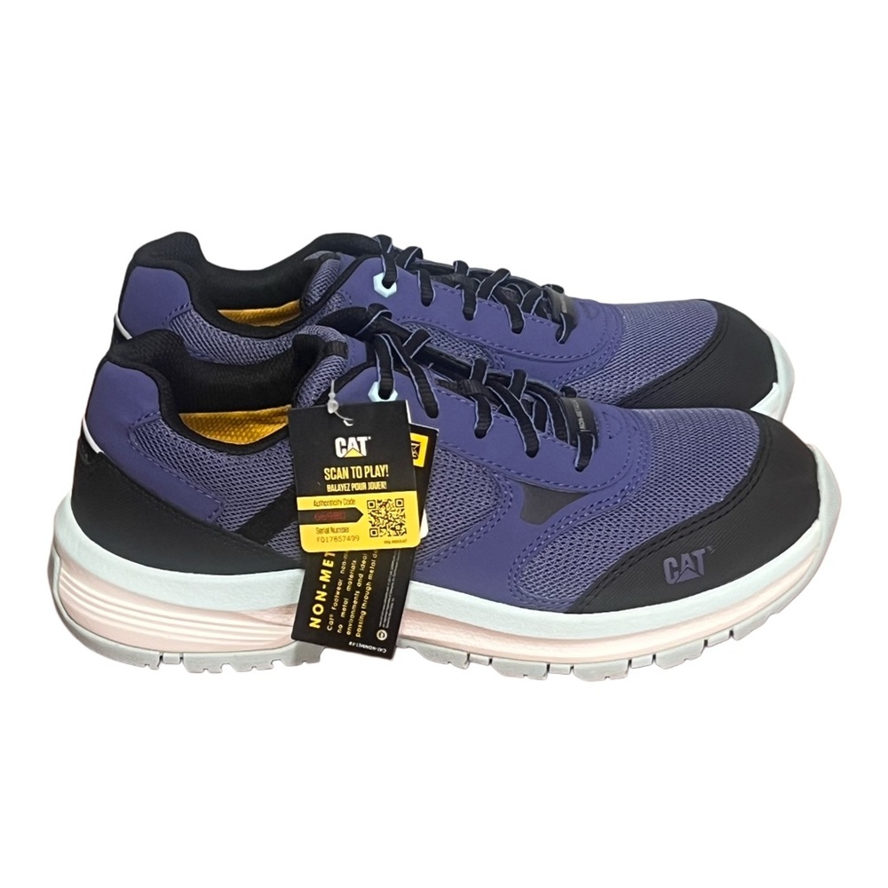 Women's Cat Quake CT ASTM Composite Toe Slip Resistant Work & Safety Shoe